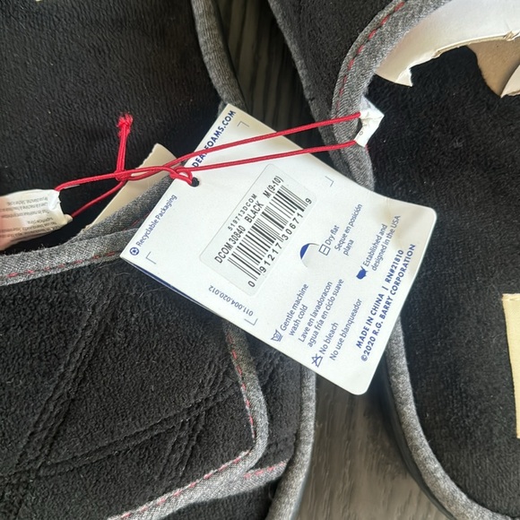 NWT🍍DEARFOAM SLIDE SLIPPERS🍍sz 9/10 - Picture 2 of 3